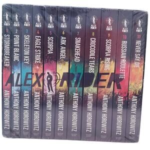 New ~ Sealed Alex Rider The Complete Missions 1-11 Book Box Set Anthony Horowitz